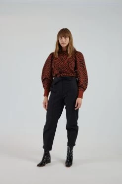 ULLA JOHNSON Massey Pullover Rust