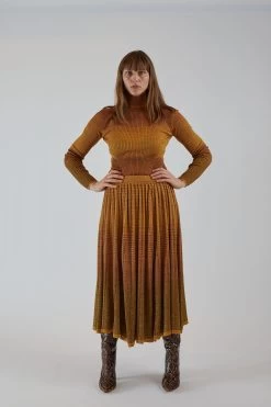 ULLA JOHNSON Zayn Turtleneck Gold