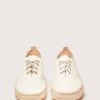 Espadrille Hand Sewn Court White