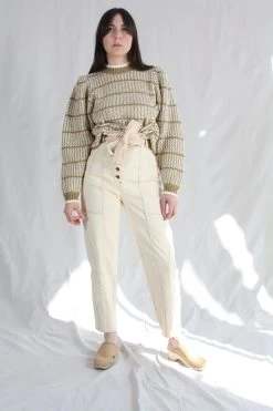 ULLA JOHNSON Brier Jean Blanc