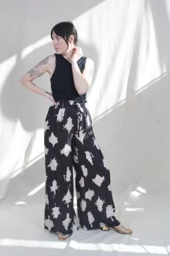 ULLA JOHNSON Sawyer Pant Noir Blur