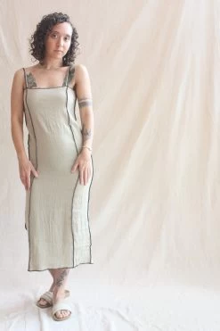Shok Slip Dress Undyed