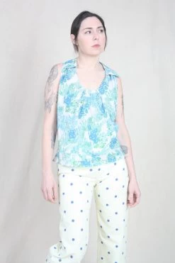 Samir Top Cream Garden Party