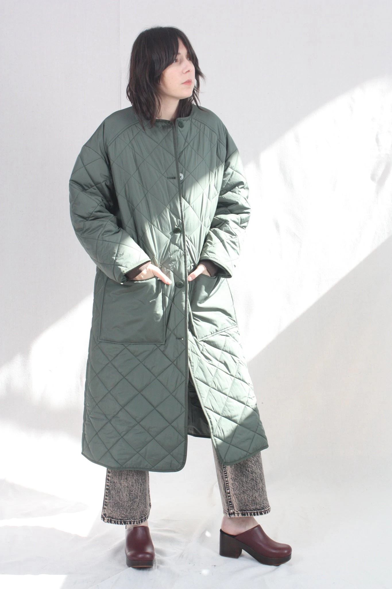 Rodebjer Sandler Coat Ivy Green - Image 5