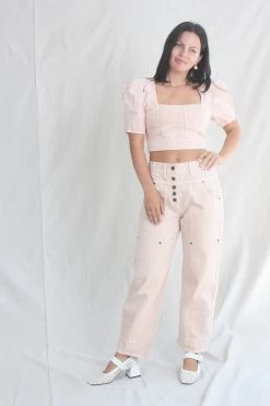 ULLA JOHNSON August Pant Sweetbriar