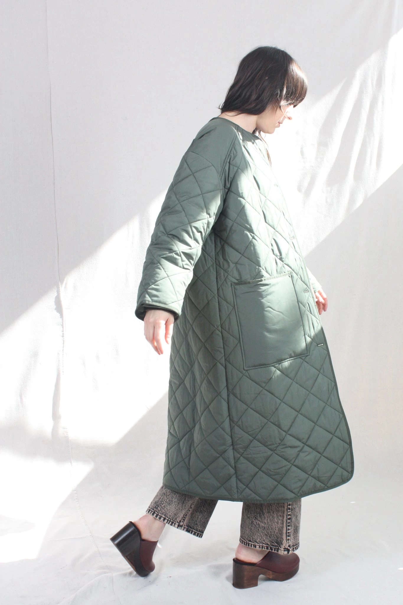 Rodebjer Sandler Coat Ivy Green - Image 3