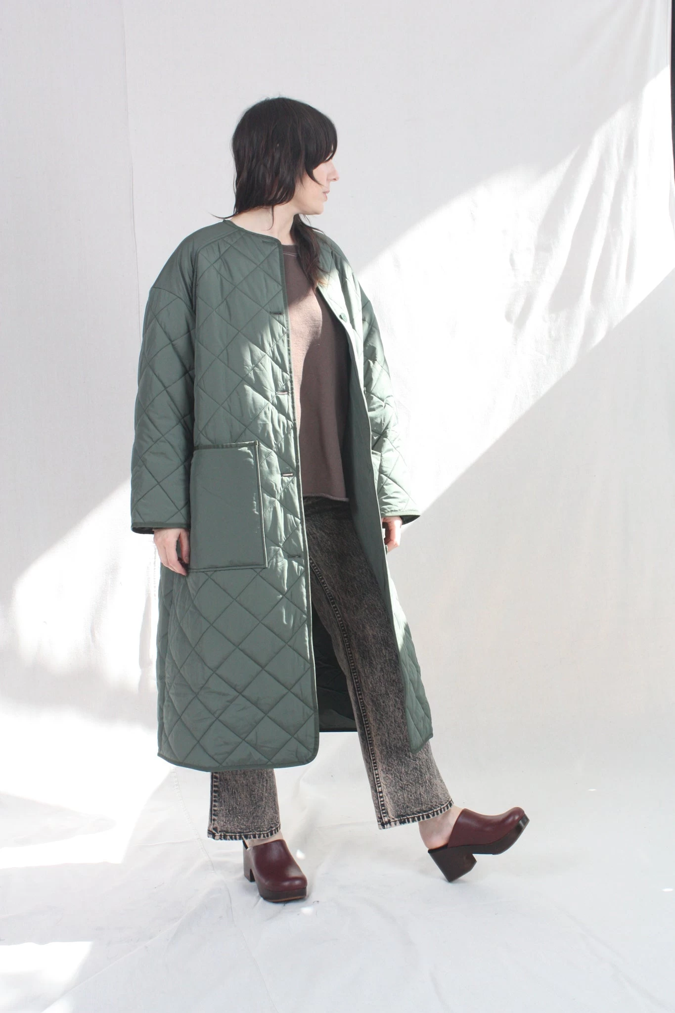 Rodebjer Sandler Coat Ivy Green - Image 4
