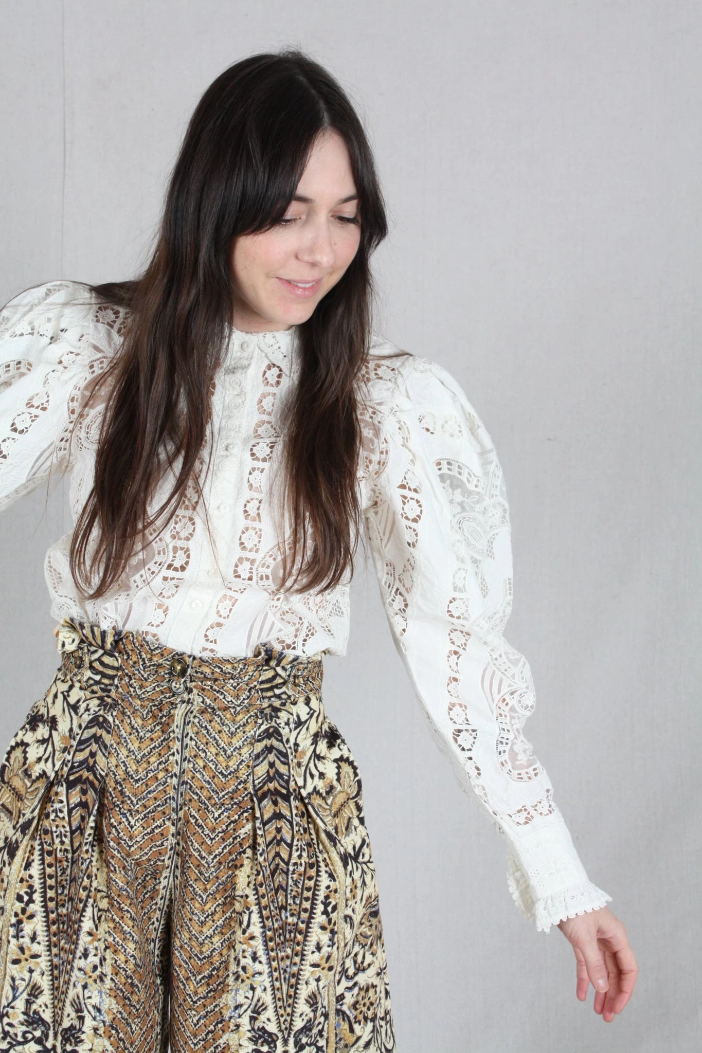 ULLA JOHNSON Kiva Culottes Sandalwood - Image 7