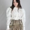 ULLA JOHNSON Anabella Blouse Blanc
