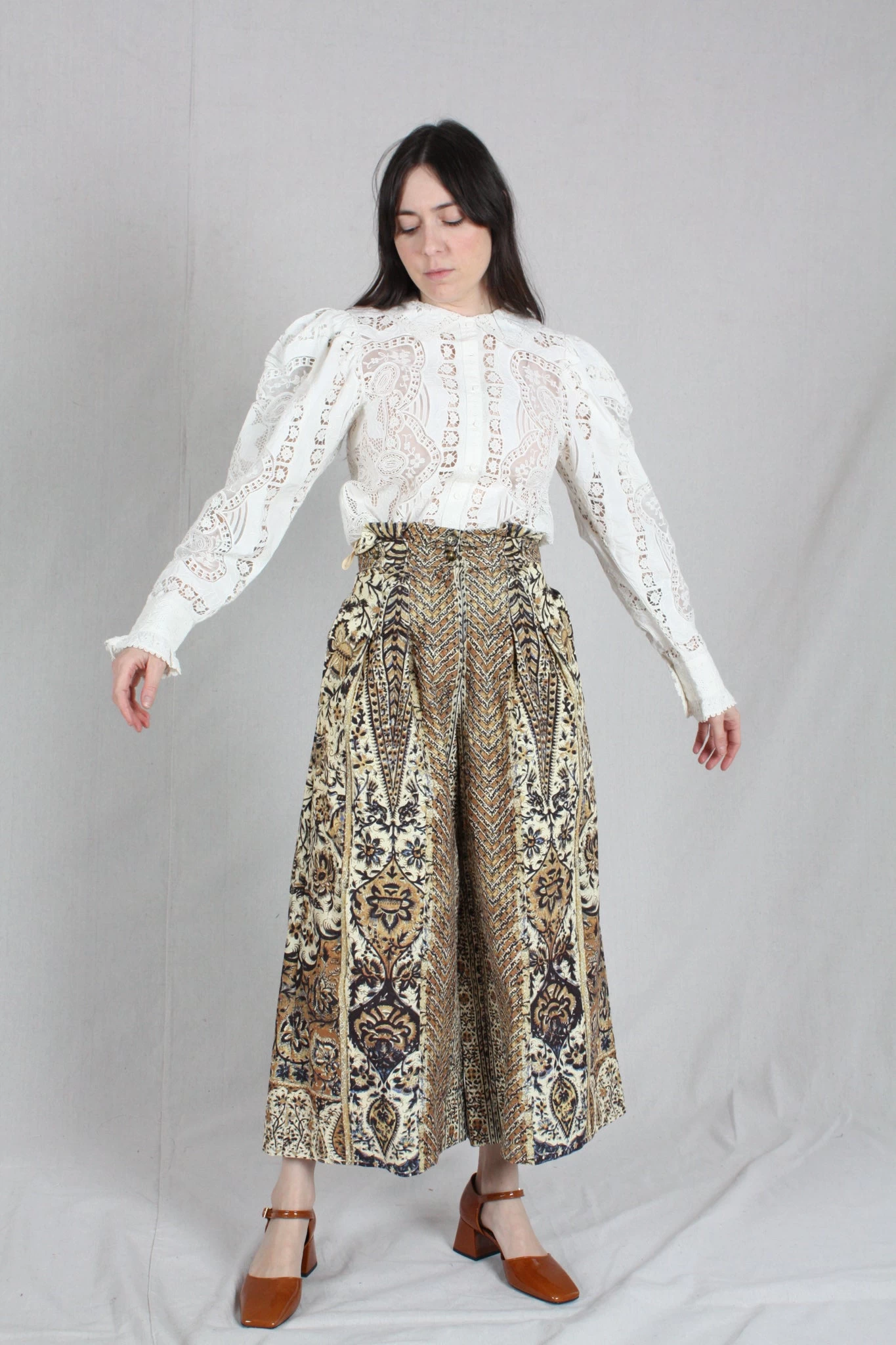 ULLA JOHNSON Anabella Blouse Blanc - Image 5