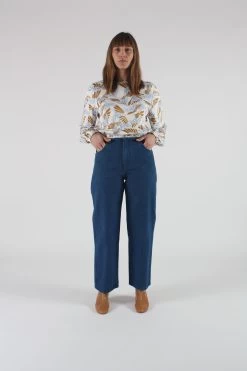 Relaxed Jeans Dark Blue