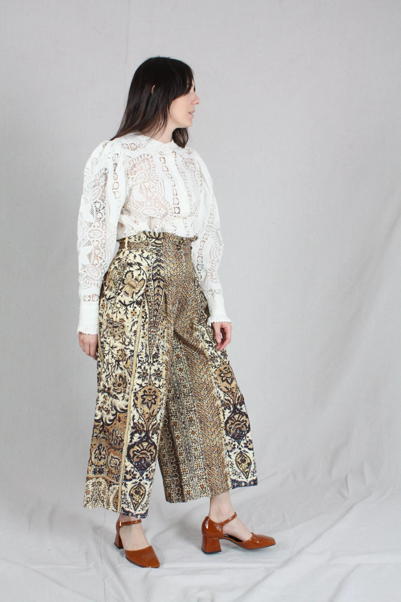 ULLA JOHNSON Anabella Blouse Blanc - Image 6