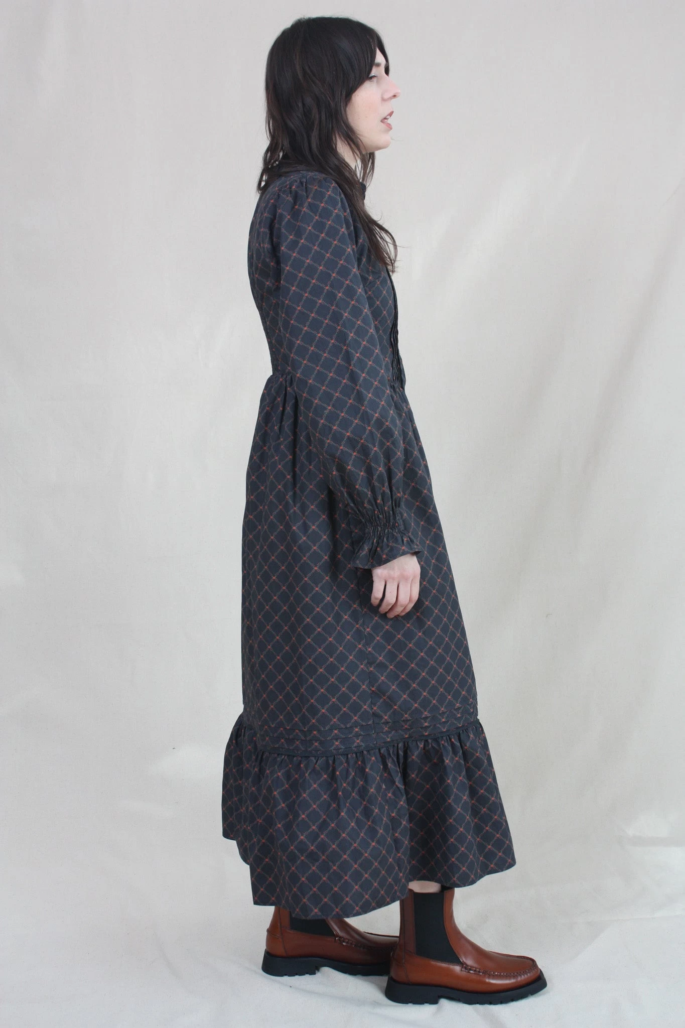 Sierra Dress Cross Floral Print - Image 4