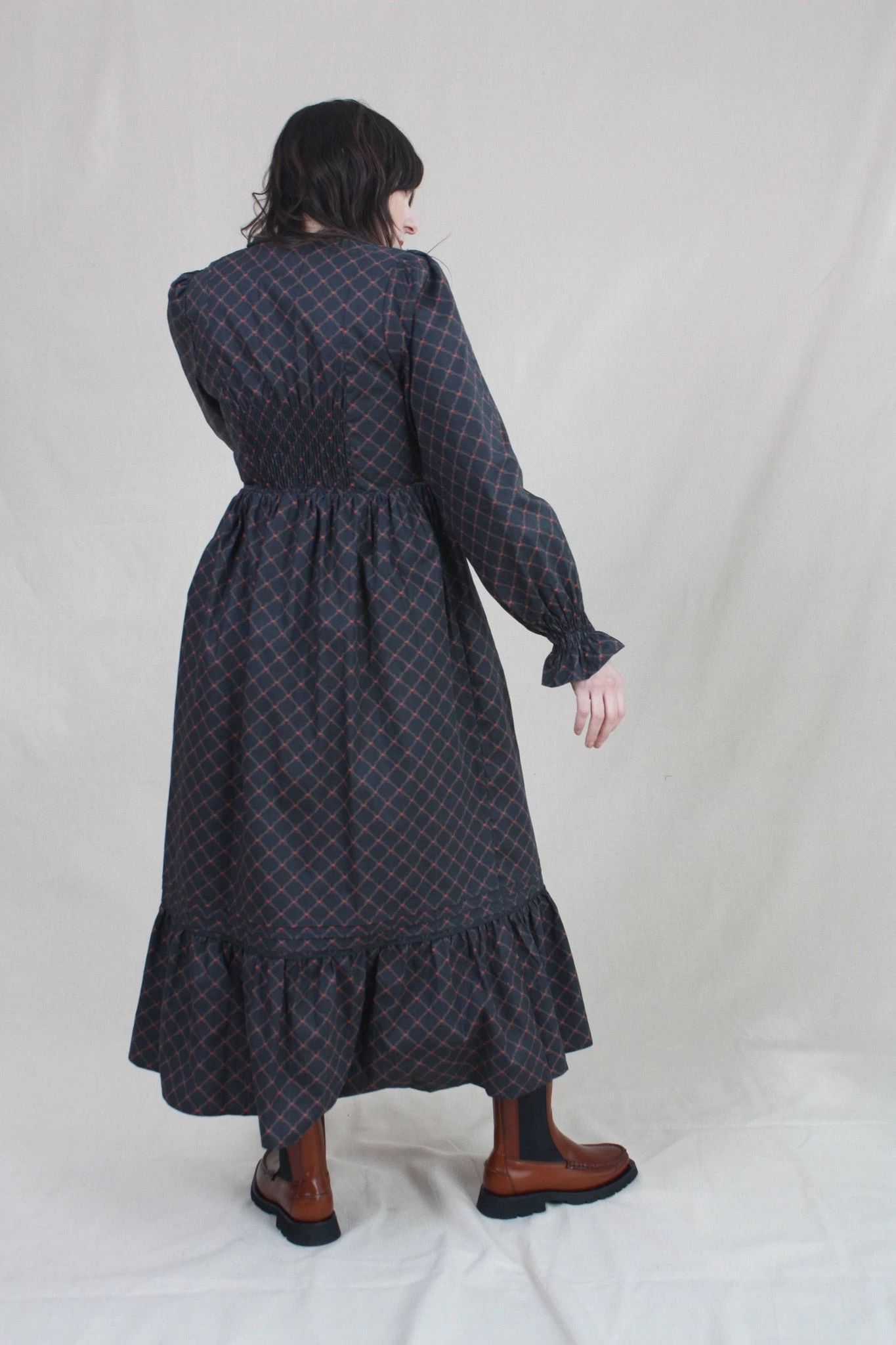 Sierra Dress Cross Floral Print - Image 5