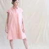 Shirt Garment Dyed Cold Pink