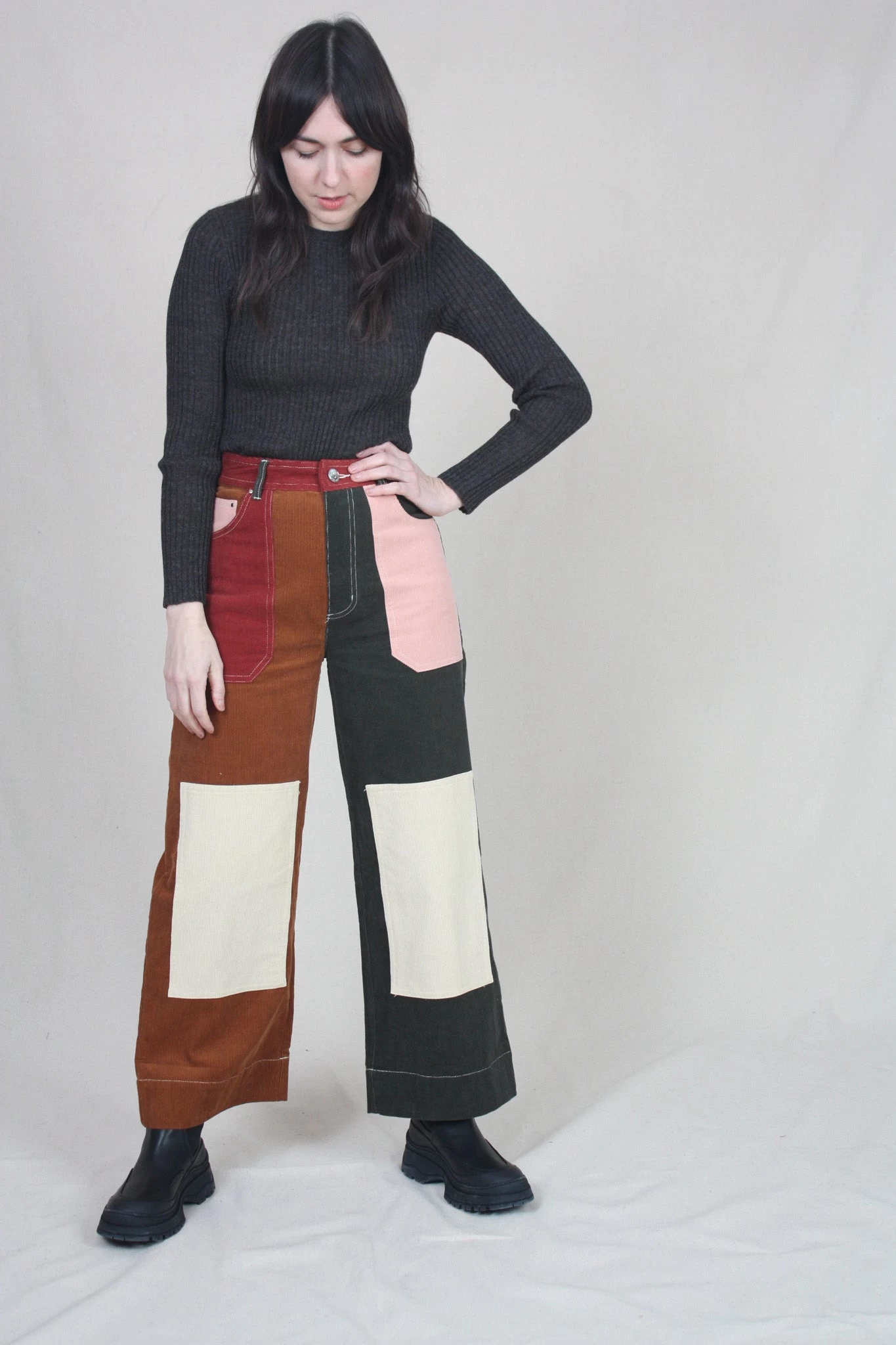 Wilder Trouser Patchwork Corduroy