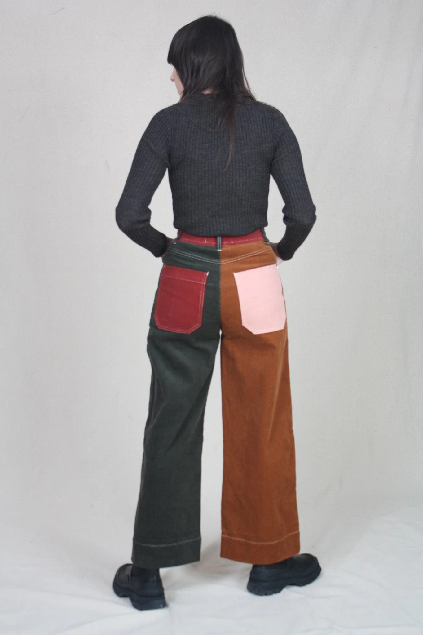 Wilder Trouser Patchwork Corduroy - Image 7