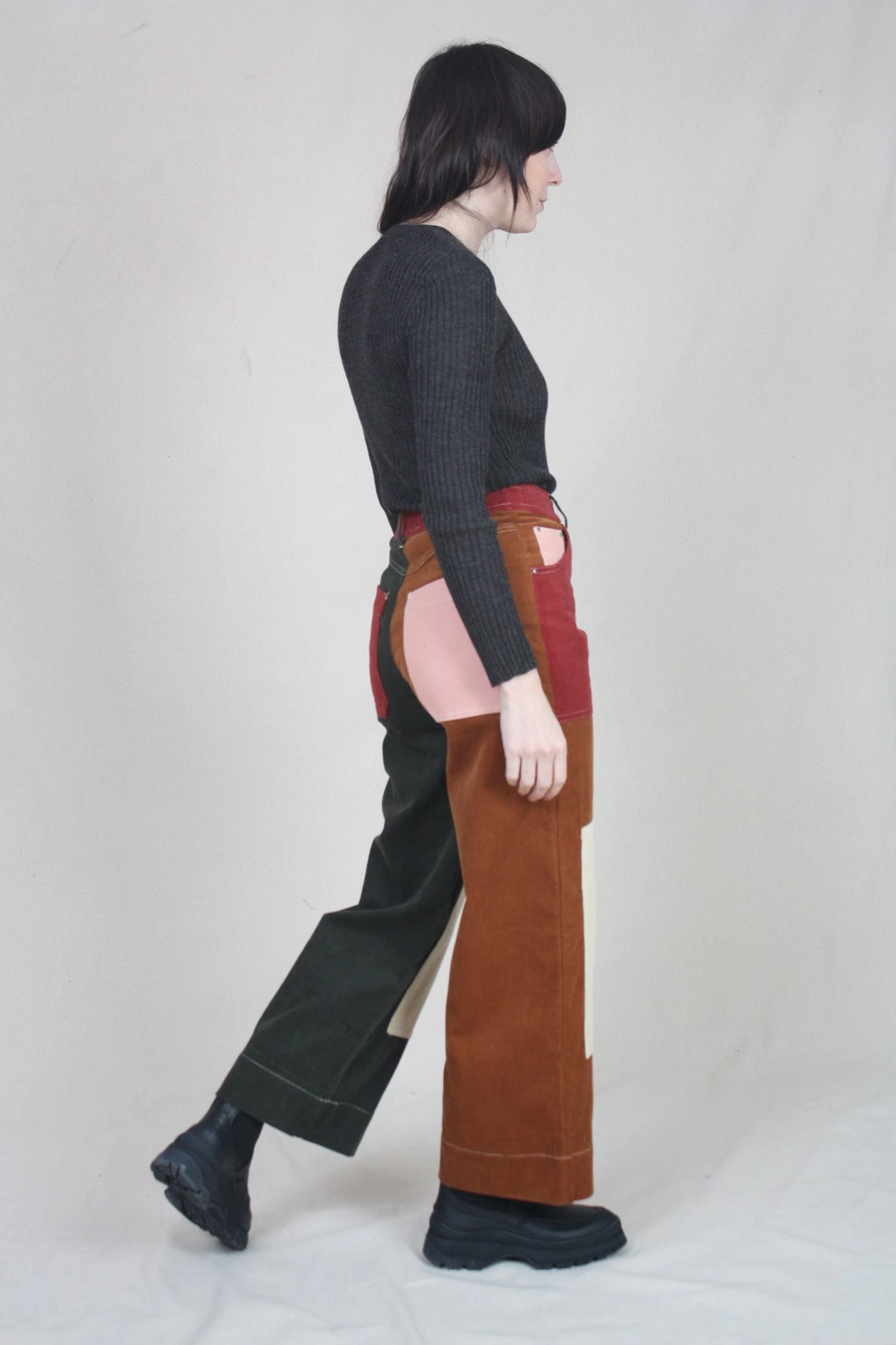 Wilder Trouser Patchwork Corduroy - Image 6