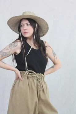 Dai Hat With Tie Seagrass