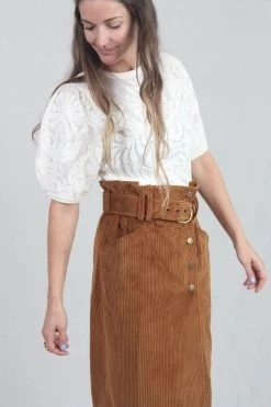 ULLA JOHNSON Carina Top Bone