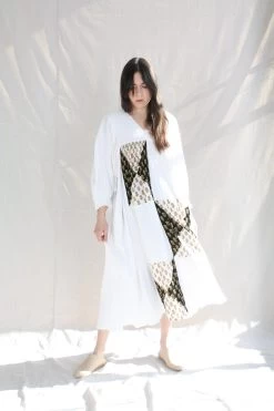 Ajmer Maxi Dress Patchwork Floral