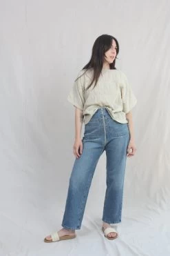 Barrie Pant Washed Indigo