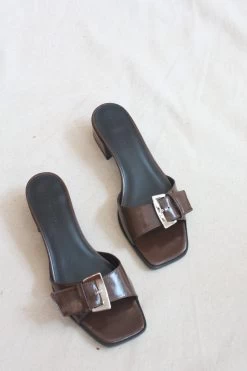 Paloma Wool Margarita Sandal Dark Brown