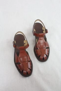 Pesca Heeled Fisherman Sandal Tan