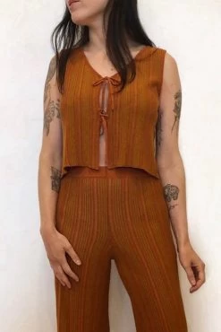 Paloma Wool Son Top Orange