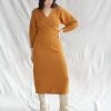 Samira Dress Ochre