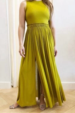 Amalfi Dress Olive