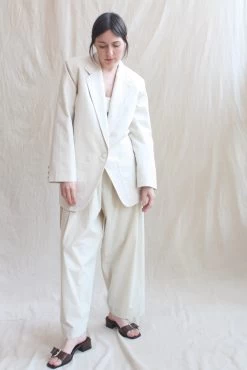 Boxy Blazer Natural