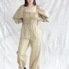 ULLA JOHNSON Amalie Jumpsuit Dune