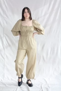 ULLA JOHNSON Amalie Jumpsuit Dune