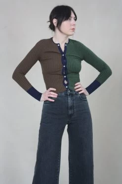 Nonna Pearl Cardigan Roots