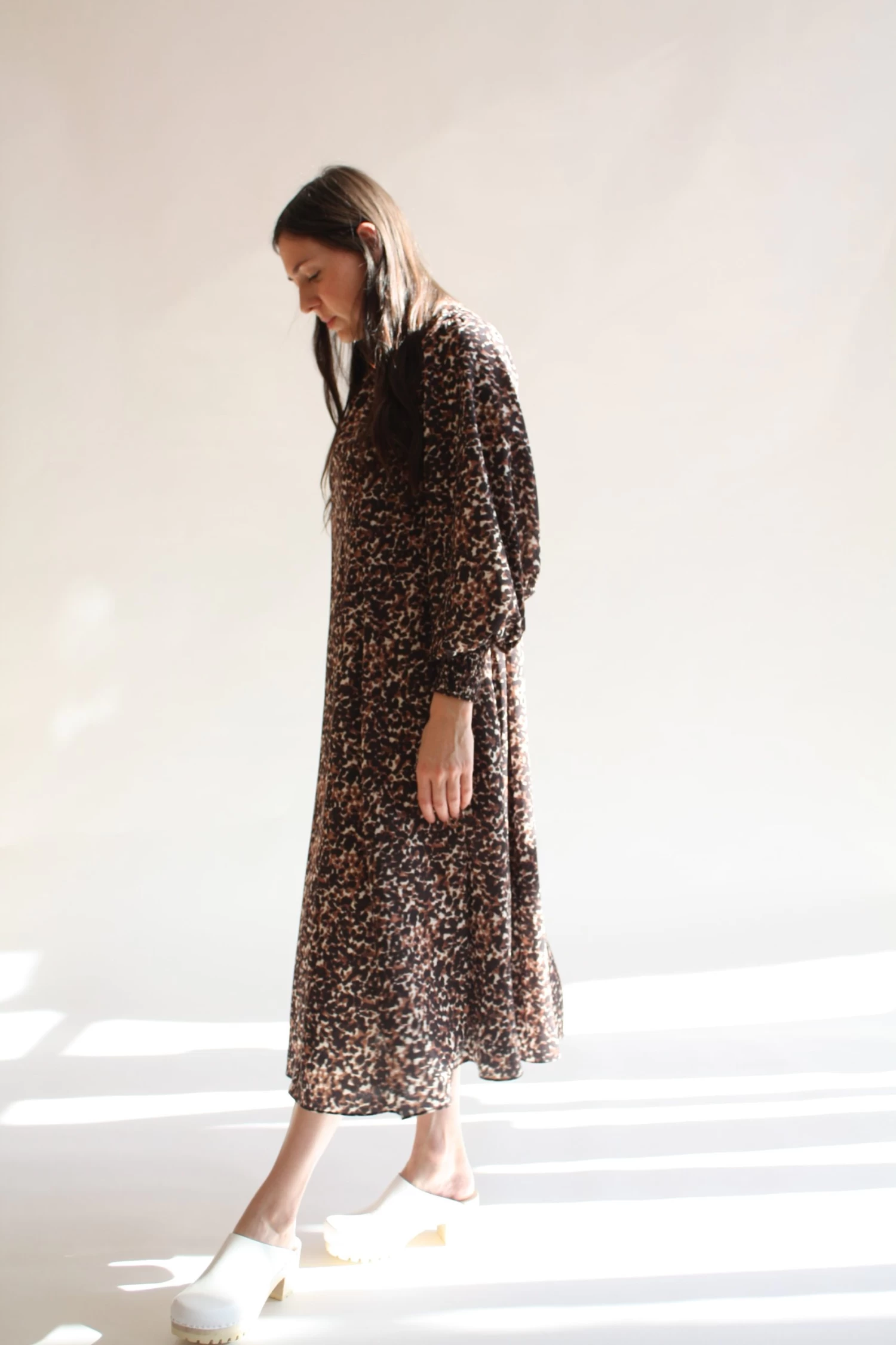 Reid Dress Brown Jungle - Image 2