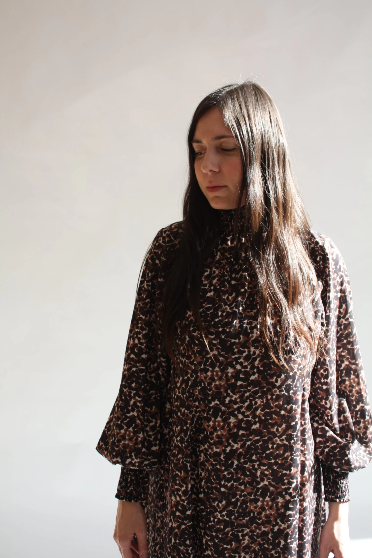 Reid Dress Brown Jungle - Image 5