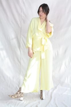 Rodebjer Sigrid Twill Pant Sun Ray