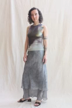 Paloma Wool Park Skirt Dark Grey