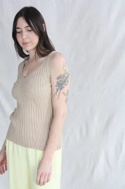 Rodebjer Brigitte Top Sand