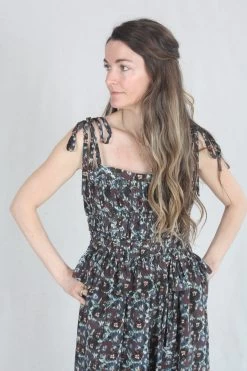 ULLA JOHNSON Nora Top Cobalt