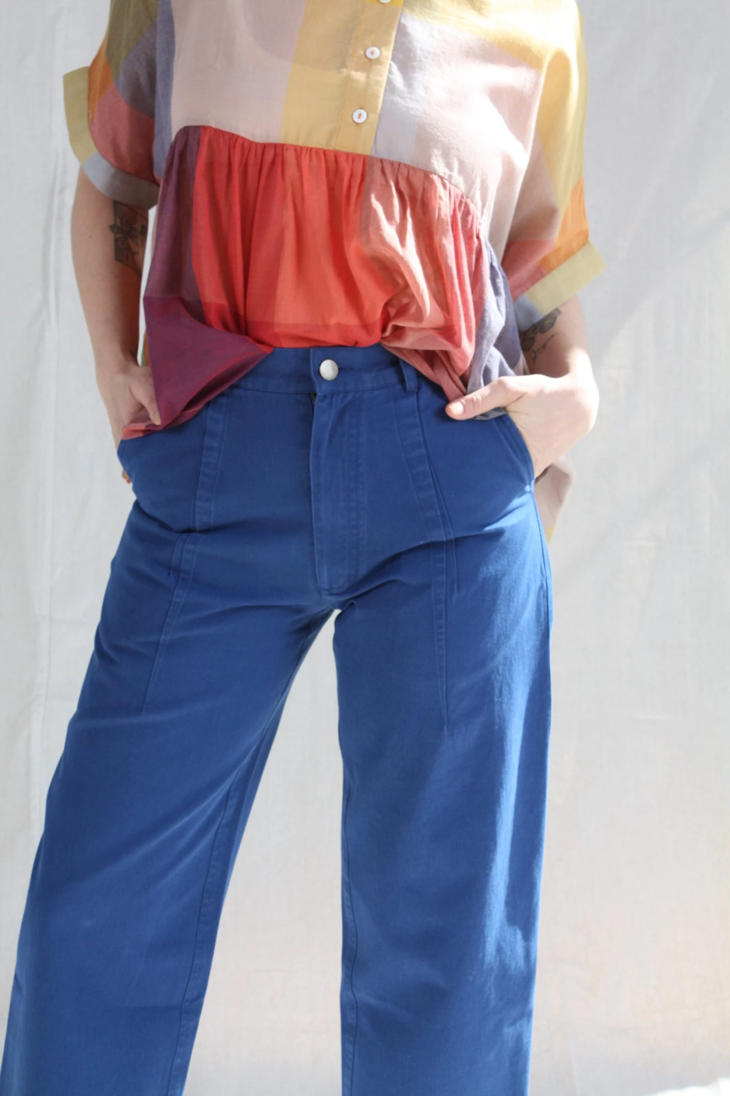 All Day Pants Iris - Image 4