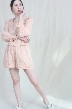 Caspia Shorts Pink Floral