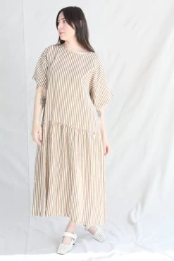 Easy Dress Thin Stripe