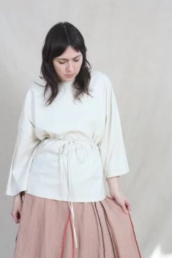 Shaw Silk Top Undyed