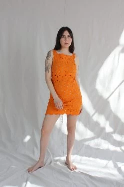 Twiggy Dress Orange