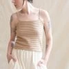 Ripple Cami Sand