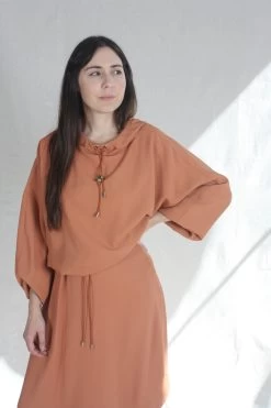 Hooded Pullover Paprika