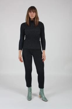 Nonna Pants Onyx/Blue Star