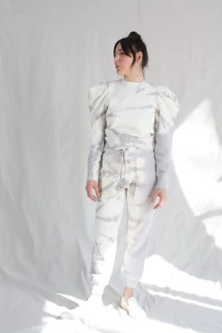 ULLA JOHNSON Charley Pant Thistle Tie Dye